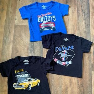 Toddler Boys Size 3T Classic Cars Ford Mustang Graphic Tees